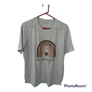 Women’s Graphic Tee “Stronger Together”